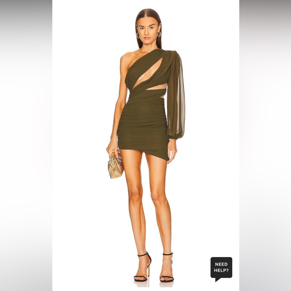 Michael Costello Mai Mini Dress, Size XS